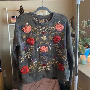 Sundance embroidered sweatshirt